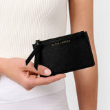 Katie Loxton Hallie Coin & Card Holder - Black