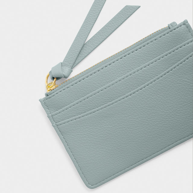 Katie Loxton Hallie Coin & Card Holder - Duck Egg Blue