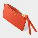Katie Loxton Hallie Coin & Card Holder - Deep Orange