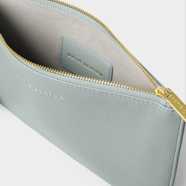 Katie Loxton Hallie Wristlet Pouch - Duck Egg Blue