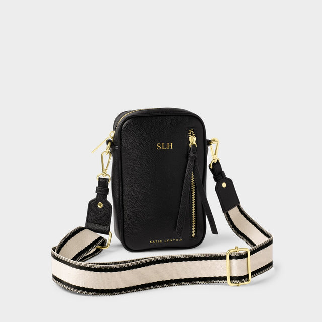 Katie Loxton Hallie Small Crossbody Bag - Black