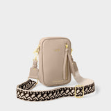 Katie Loxton Hallie Small Crossbody Bag - Taupe