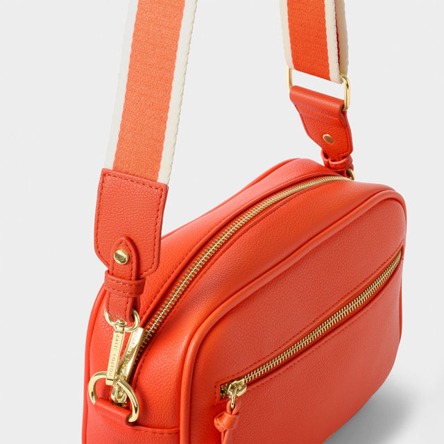 Katie Loxton Hallie Crossbody Bag - Deep Orange