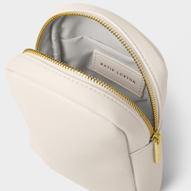 Katie Loxton Kaite Canvas Strap Sling Bag - Off White