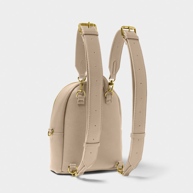 Katie Loxton Mika Small Backpack - Light Taupe
