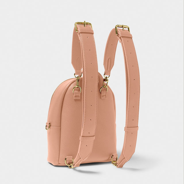Katie Loxton Mika Small Backpack - Peony Blush