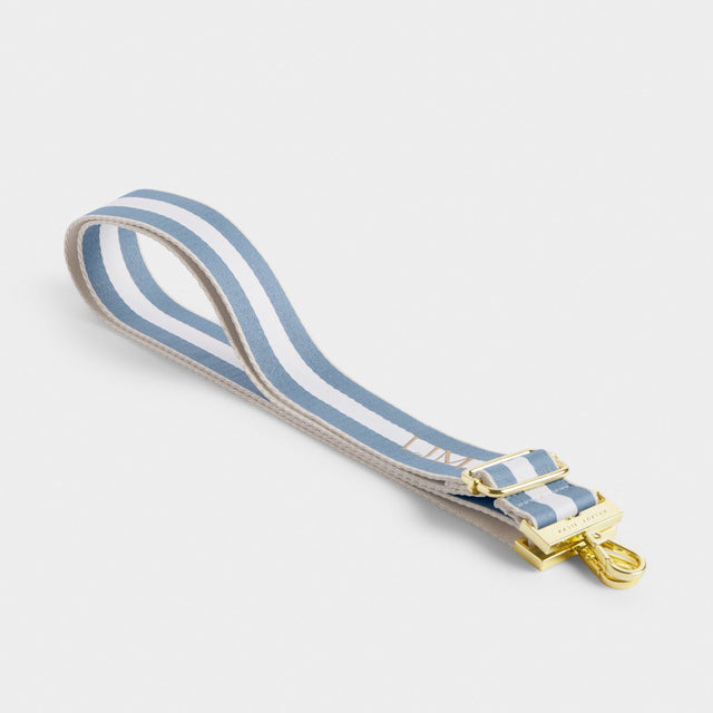 Katie Loxton Canvas Strap - Blue Aura Triple Stripe