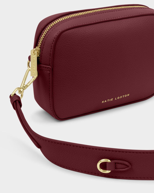 Katie Loxton Avery Small Crossbody Bag - Cherry