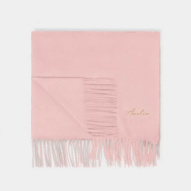 Katie Loxton Blanket Scarf - Dusty Rose