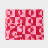Katie Loxton Printed Scarf - Le Soleil (Red/Pink)