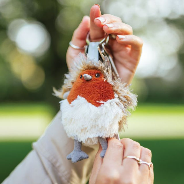 Wrendale Designs Robin Plush Keyring