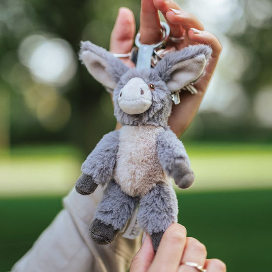 Wrendale Designs Donkey Plush Keyring