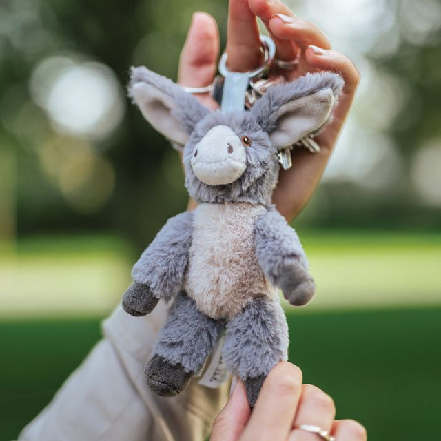 Wrendale Designs Donkey Plush Keyring