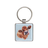 Wrendale Designs Mooo (Cow) Keyring