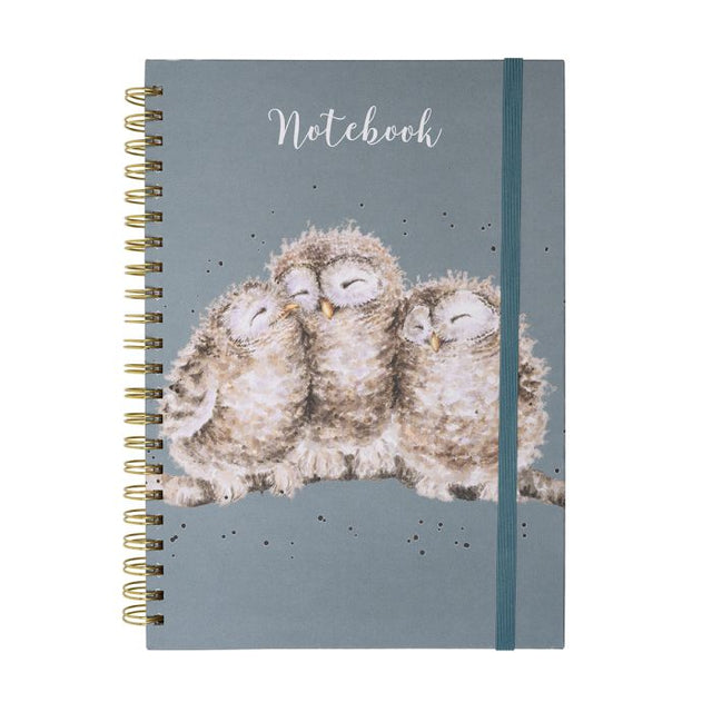 Wrendale Designs A4 Owl Notebook - Owlets