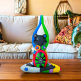 yoga ornament - frog design