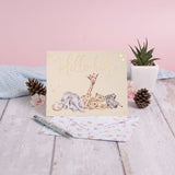 Wrendale Designs Little Savannah - Hello Baby Card