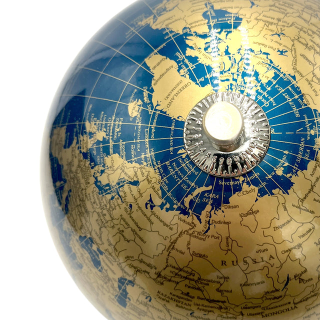 Luxury earth globe for home office desk or study display