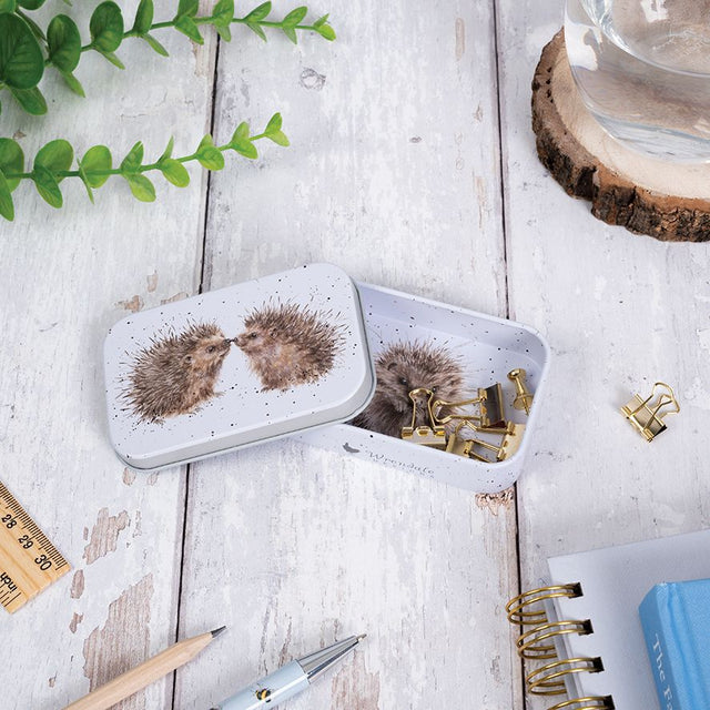 Wrendale Designs Hedgehog Mini Tin - Hedgehugs