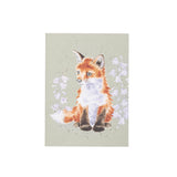 Wrendale Designs A6 Fox Notebook Contemplation