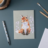 Wrendale Designs A6 Fox Notebook Contemplation