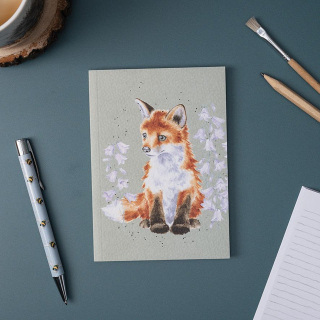 Wrendale Designs A6 Fox Notebook Contemplation