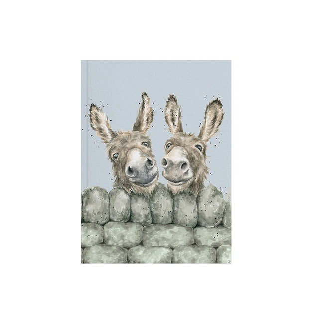 Wrendale Designs A6 Donkey Notebook - Hee Haw