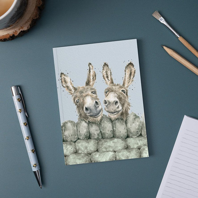 Wrendale Designs A6 Donkey Notebook - Hee Haw