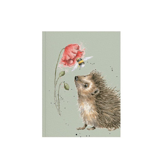 Wrendale Designs A6 Hedgehog Notebook - Busy as a Bee