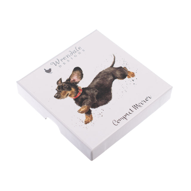 Wrendale Designs Dachshund Mirror - That Friday Feeling