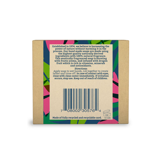 Natural dragon fruit hand soap bar for everyday cleansing