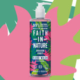 Natural dragon fruit liquid hand soap for everyday use