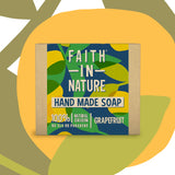 Natural grapefruit hand soap bar for daily cleansing