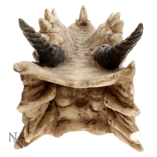 Nemesis Draco Skull Incense Holder