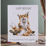 Wrendale Designs Favourite Bad Influence Card
