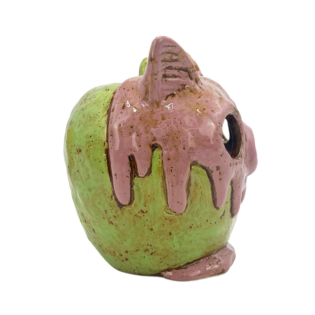 Quirky pig candle holder home decoration unique statement piece