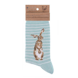 Wrendale Designs Hare Sock - Hare and the Bee