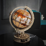 ROKR models globe with LED light and magnifier