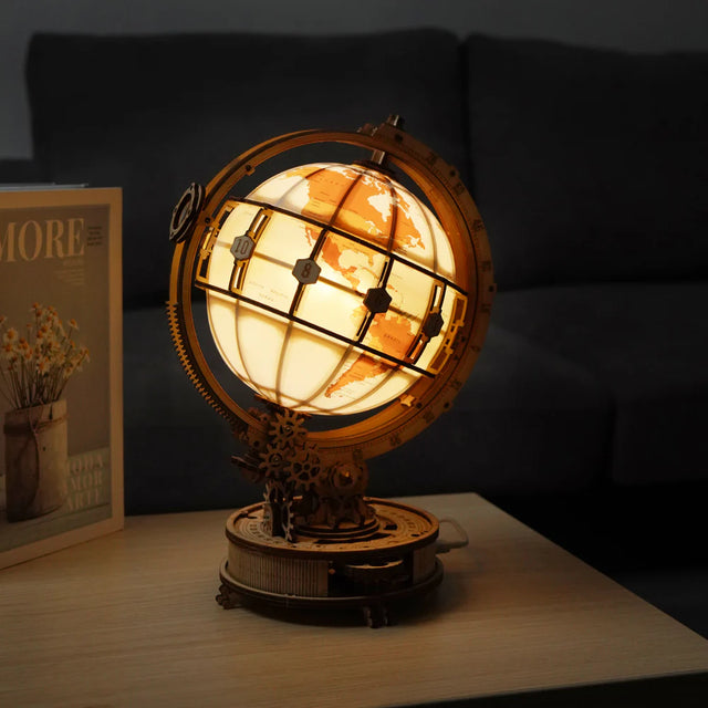 Robotime ROKR globe decorative light model