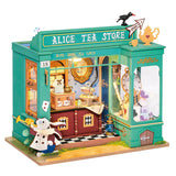 Rolife Alice’s Tea Shop miniature house DG156 with LED light