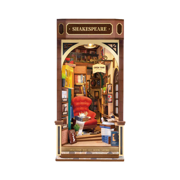 Rolife Bookstore book nook kit TGB07 miniature scene