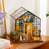 Robotime Rolife greenhouse DIY miniature with lights
