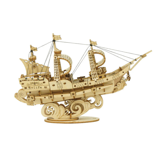Rolife sailing ship 3D wooden puzzle TG305