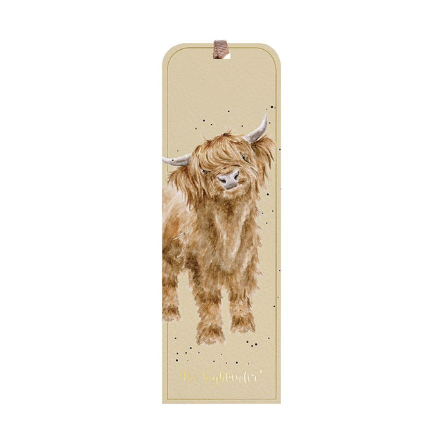 Wrendale Designs Highland Cow Bookmark - Heilen Coo