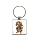 Wrendale Designs Daschund (Dog) Keyring