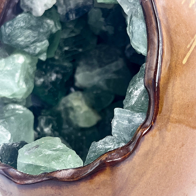 USB dinosaur egg lamp green fluorite desk lamp for home office and bedroom 