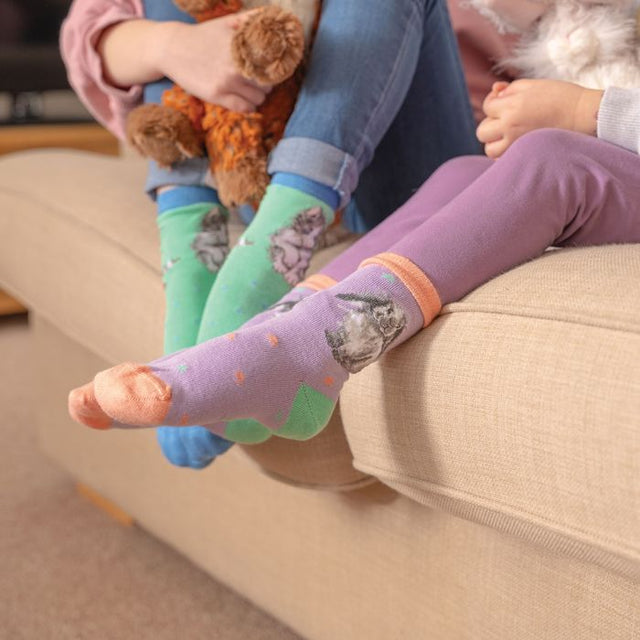 Wrendale Designs Rosie Rabbit Size 9-12 Children's Socks Rabbit
