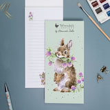 Wrendale Designs Rabbit Shopping Pad Head Clover Heels