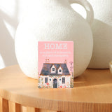 Splosh Cottage Grove Home decorative ceramic fridge magnets displayed with other ceramic magnets in the collection.