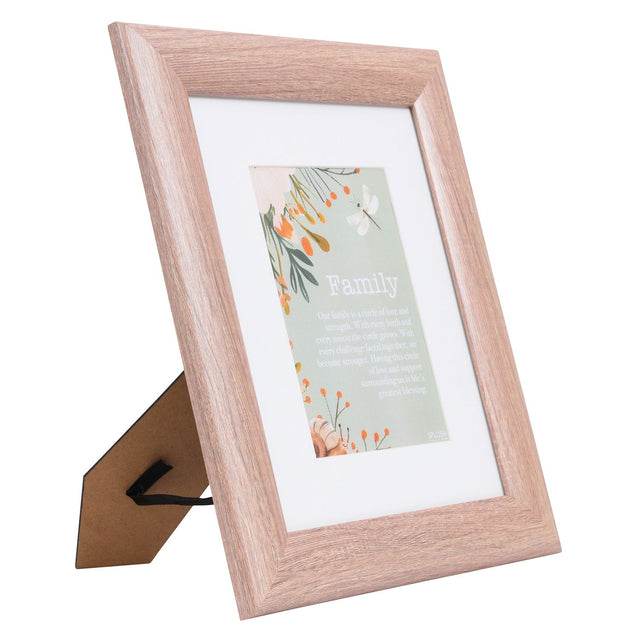 Back view of Splosh 5x7 wooden frame with freestanding support stand